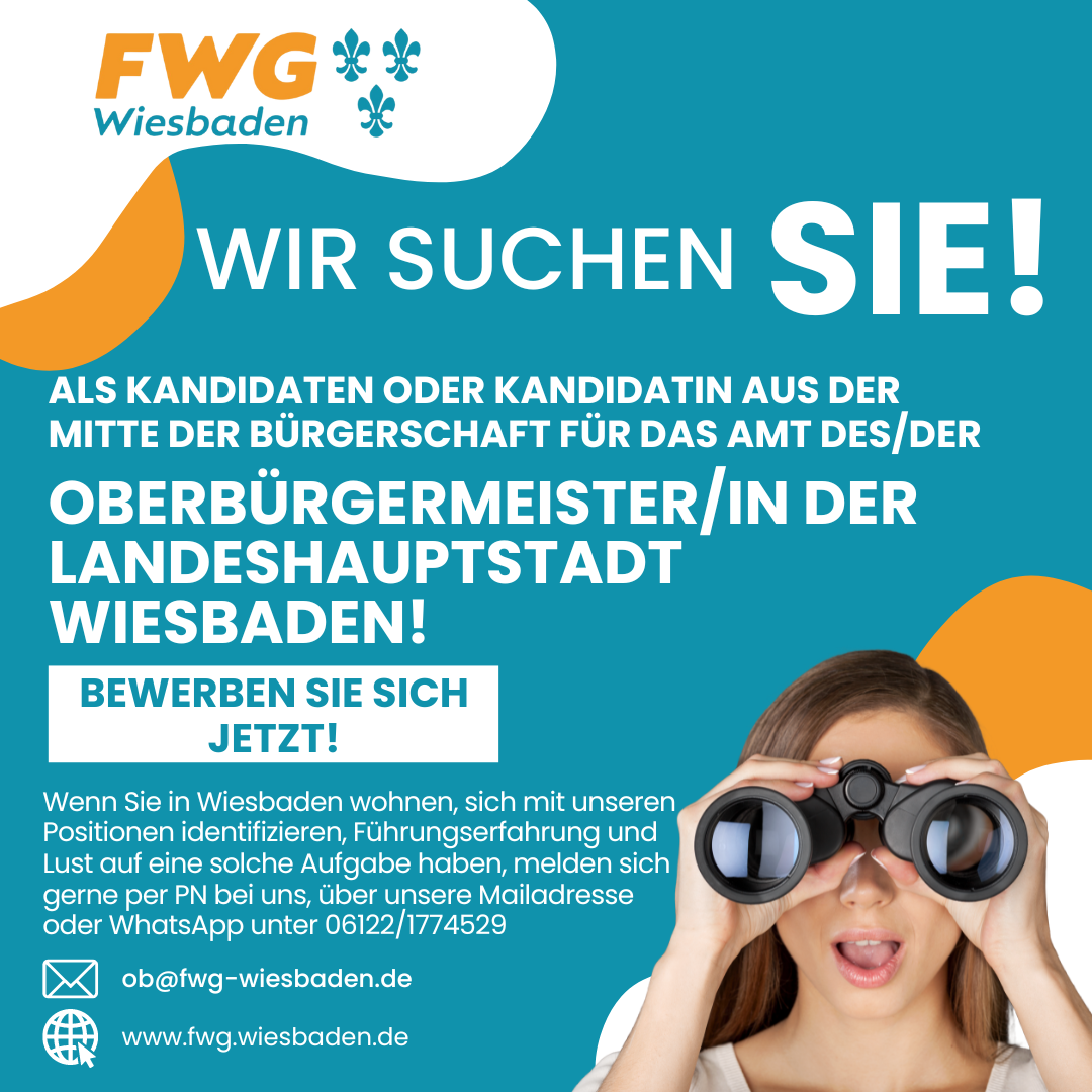 FWG geht neue Wege bei der Kandidatensuche