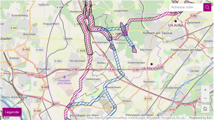 FWG Wiesbaden verfasst Stellungnahme zum geplanten Rhein-Main-Link