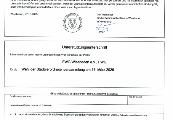 Unterstützen Sie uns mit Ihrer Unterschrift!